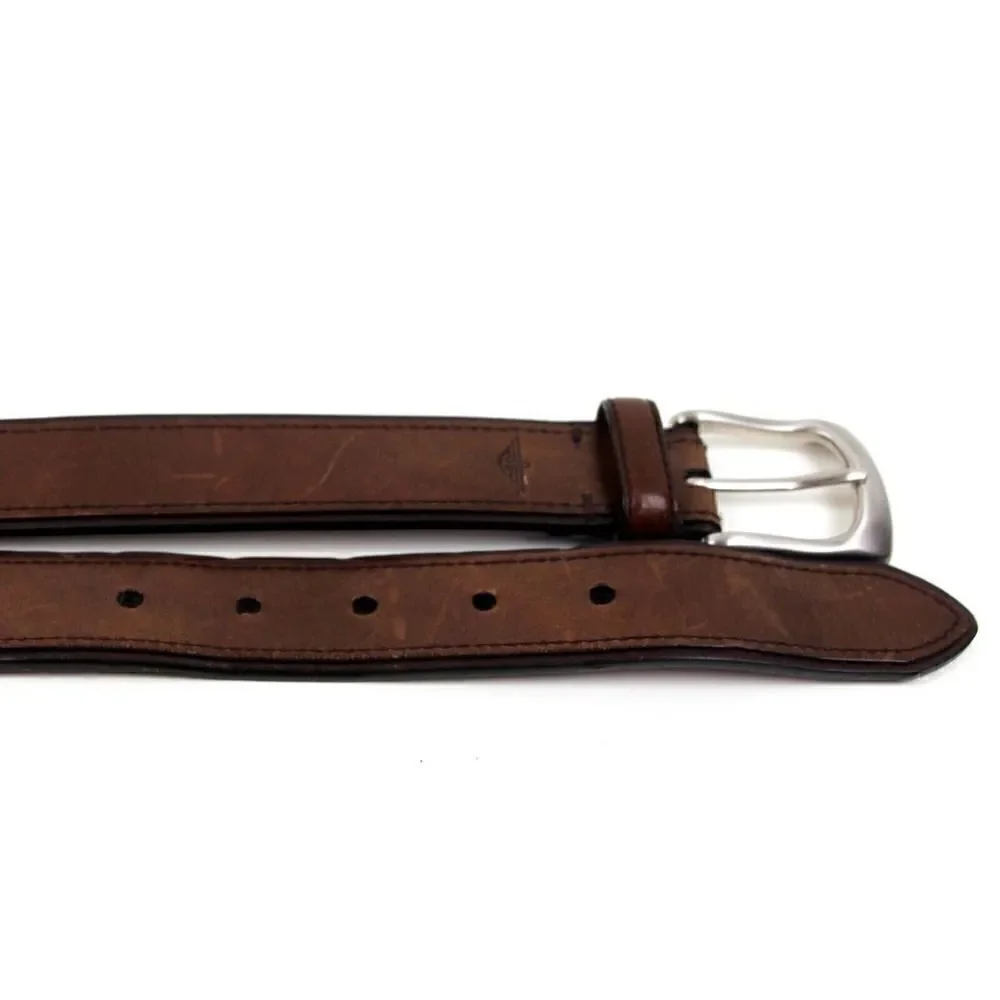 DOCKERS BROWN GENUINE LEATHER 1.25